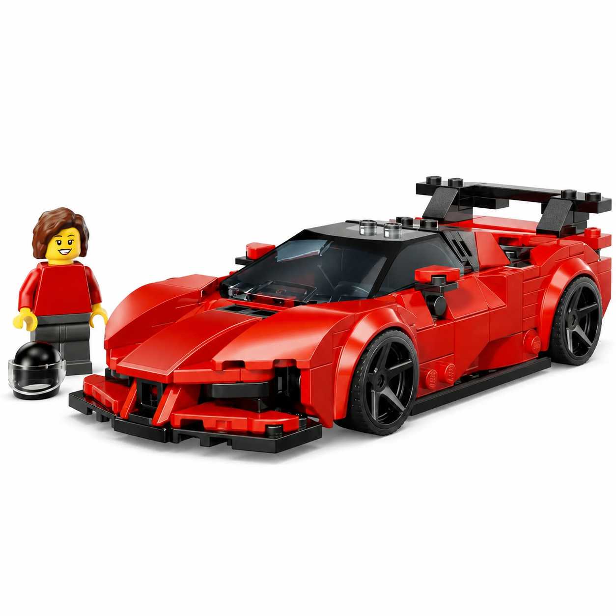 sports car building toy set with detailed racing car model for kids