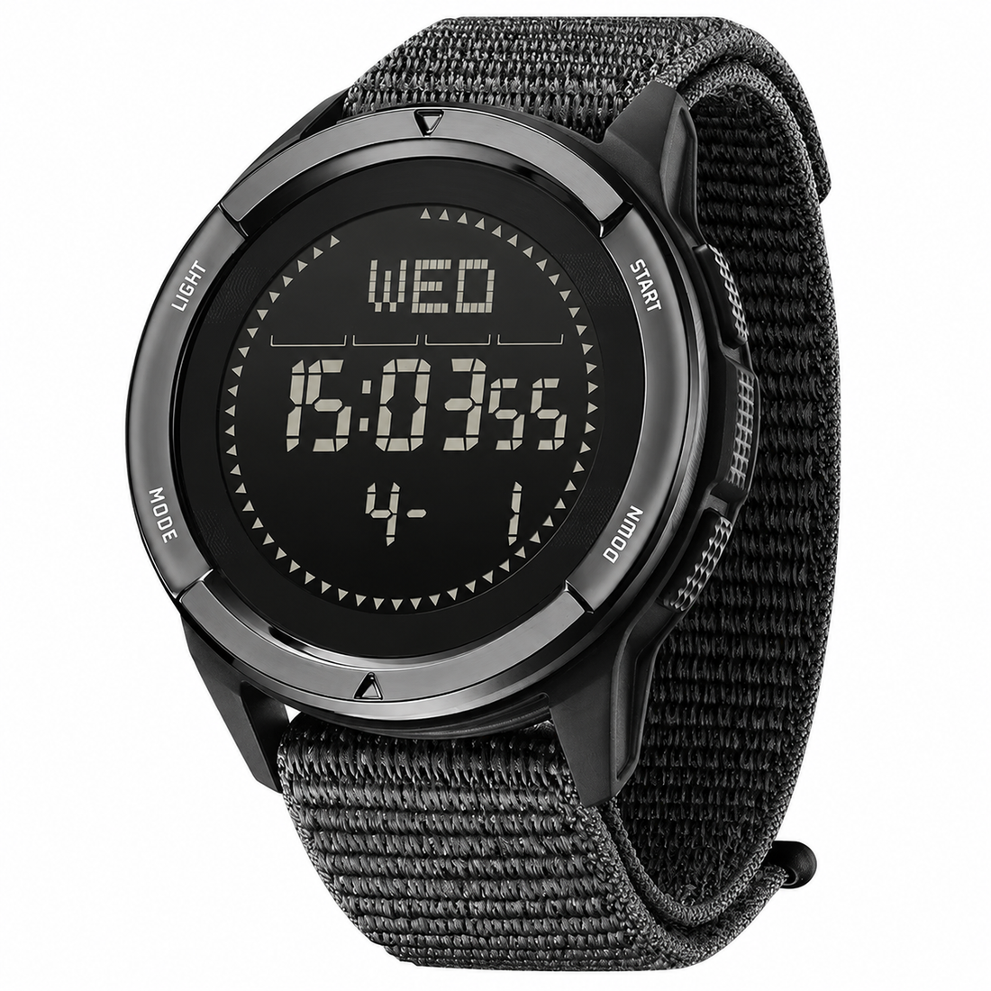 sports smartwatch with slim carbon fiber strap stylish design for men and women
