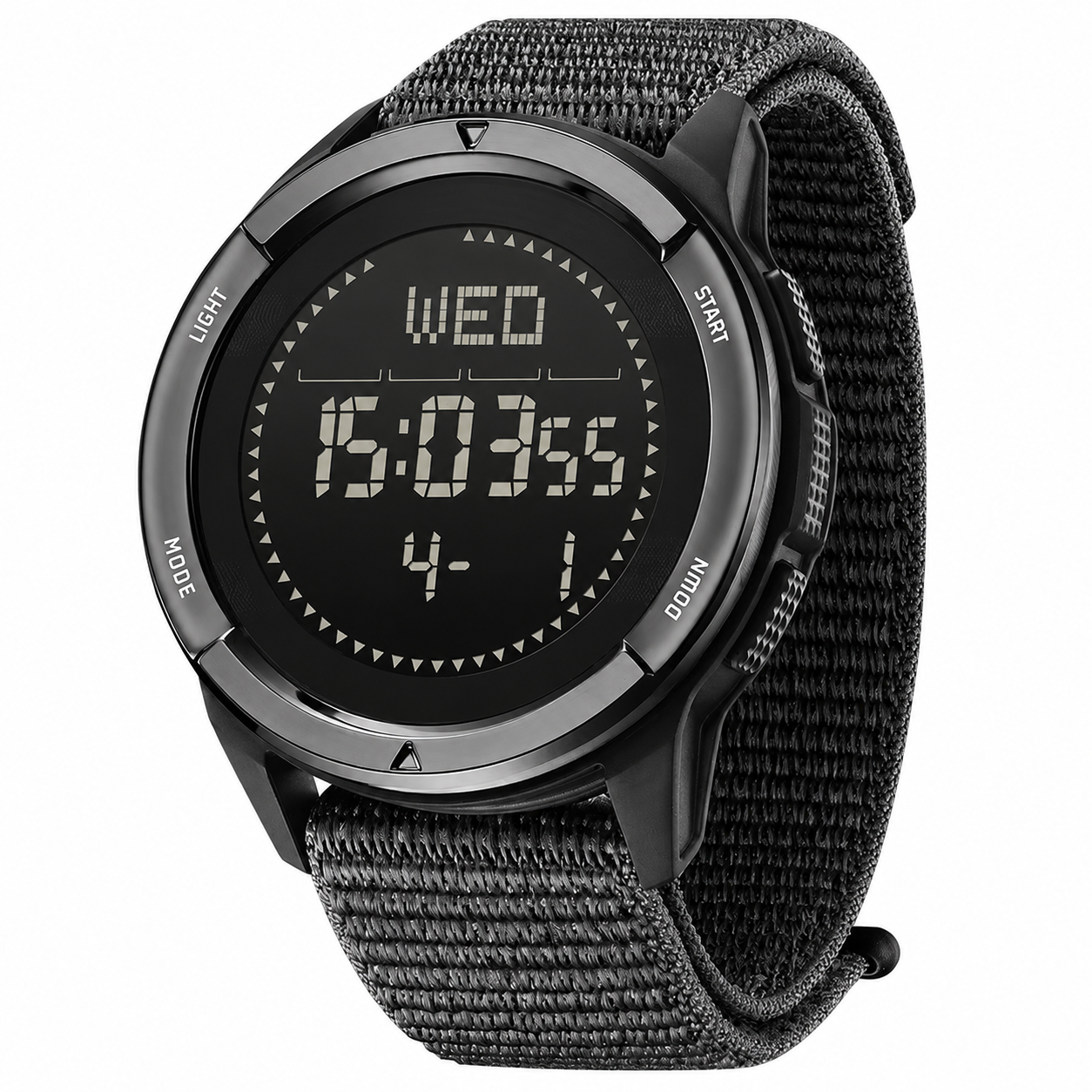 sports smartwatch with slim carbon fiber strap stylish design for men and women