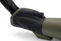 spotting scope with adjustable tripod stand for stable and precise viewing