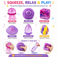 Squeeze fidget toy designed for hands-on play