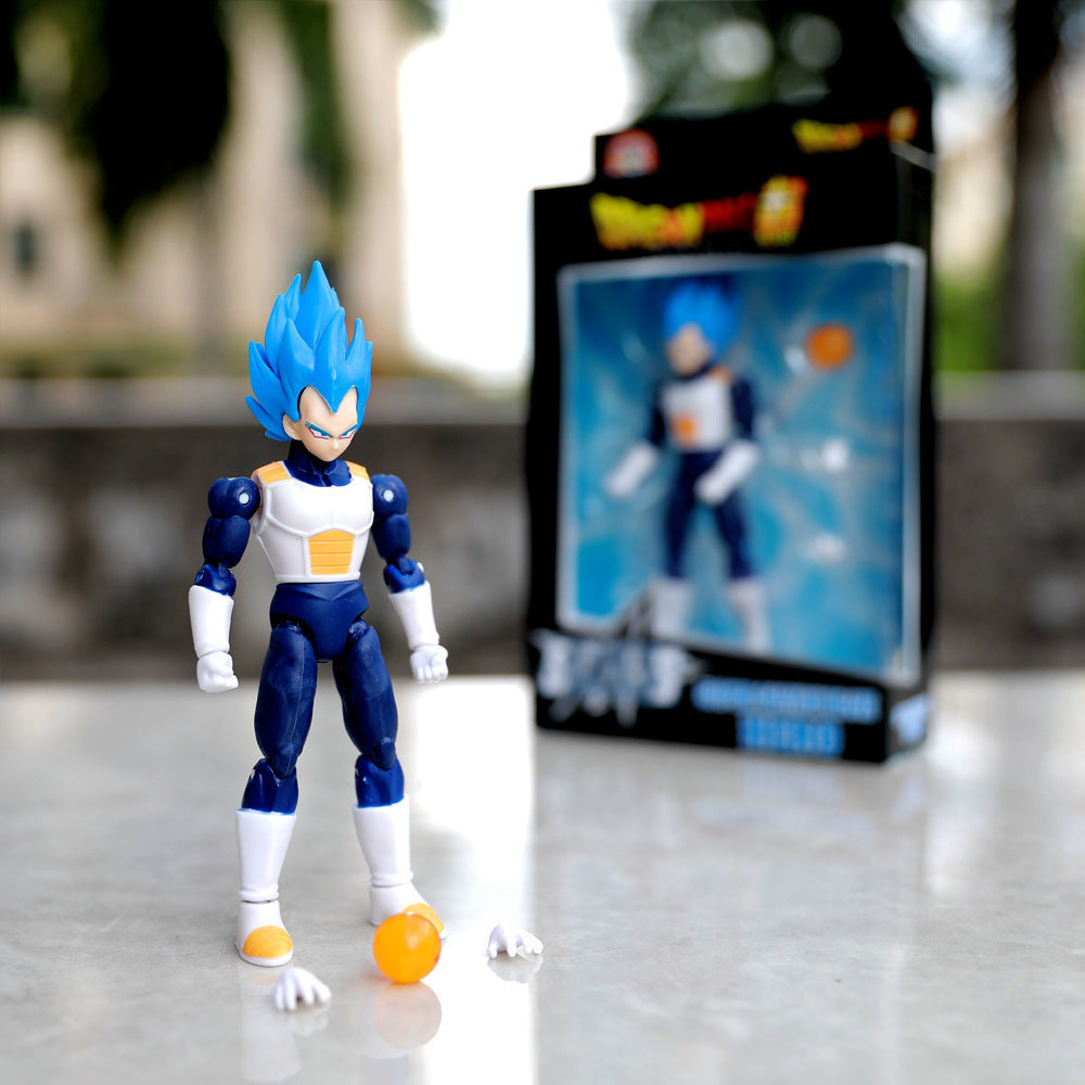 Unwavering Saiyan Pride SSGSS Vegeta action figure with premium craftsmanship