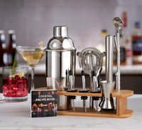 Stainless steel drink mixer for beverage preparation