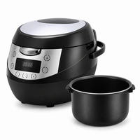 Stainless steel electric cooking pot for kitchen use