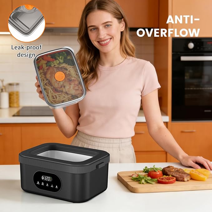 Stainless steel food containers included with lunch box