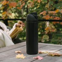 Insulated water bottle suitable for travel, gym, and fitness routines