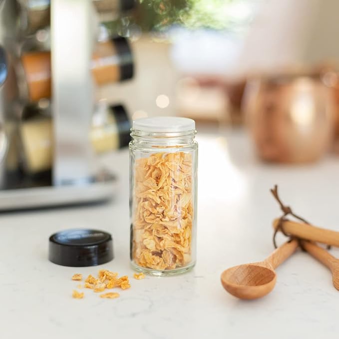 Stainless steel countertop spice organizer
