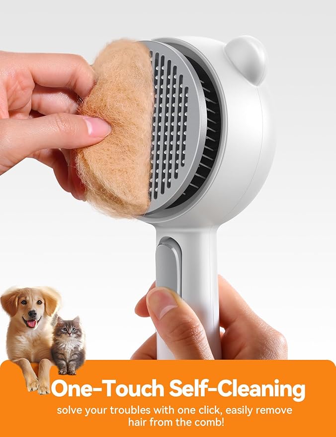 steam pet grooming tool for long and short haired pets