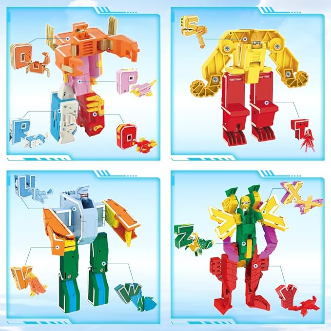STEM animal alphabet toy for hands-on learning activity