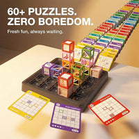 STEM board game for kids with reasoning puzzle challen