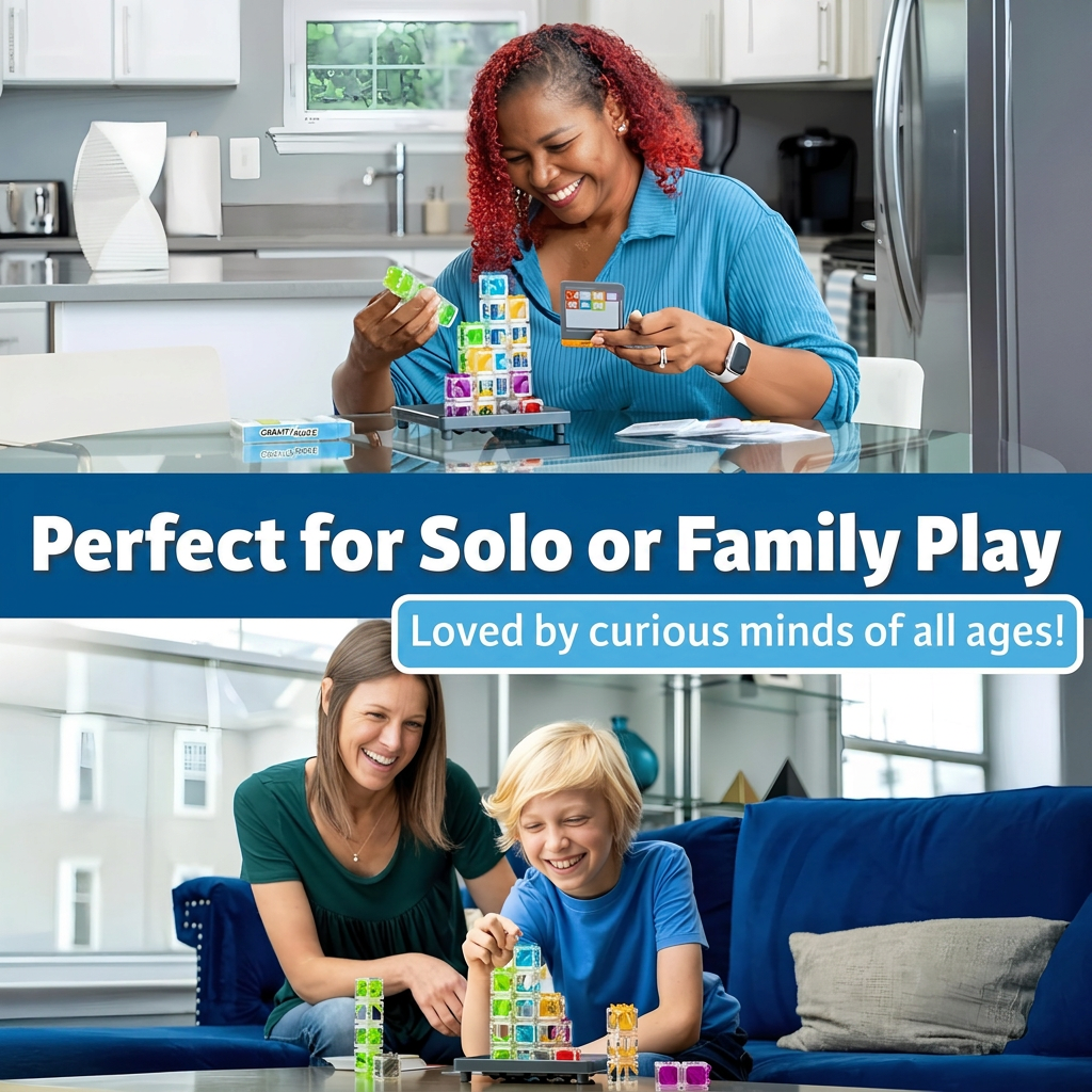 STEM logic puzzle toy for kids critical thinking