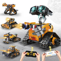 STEM robot building kit for kids with 673 pieces