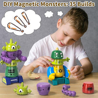 STEM robot building toy for kids creative activity time
