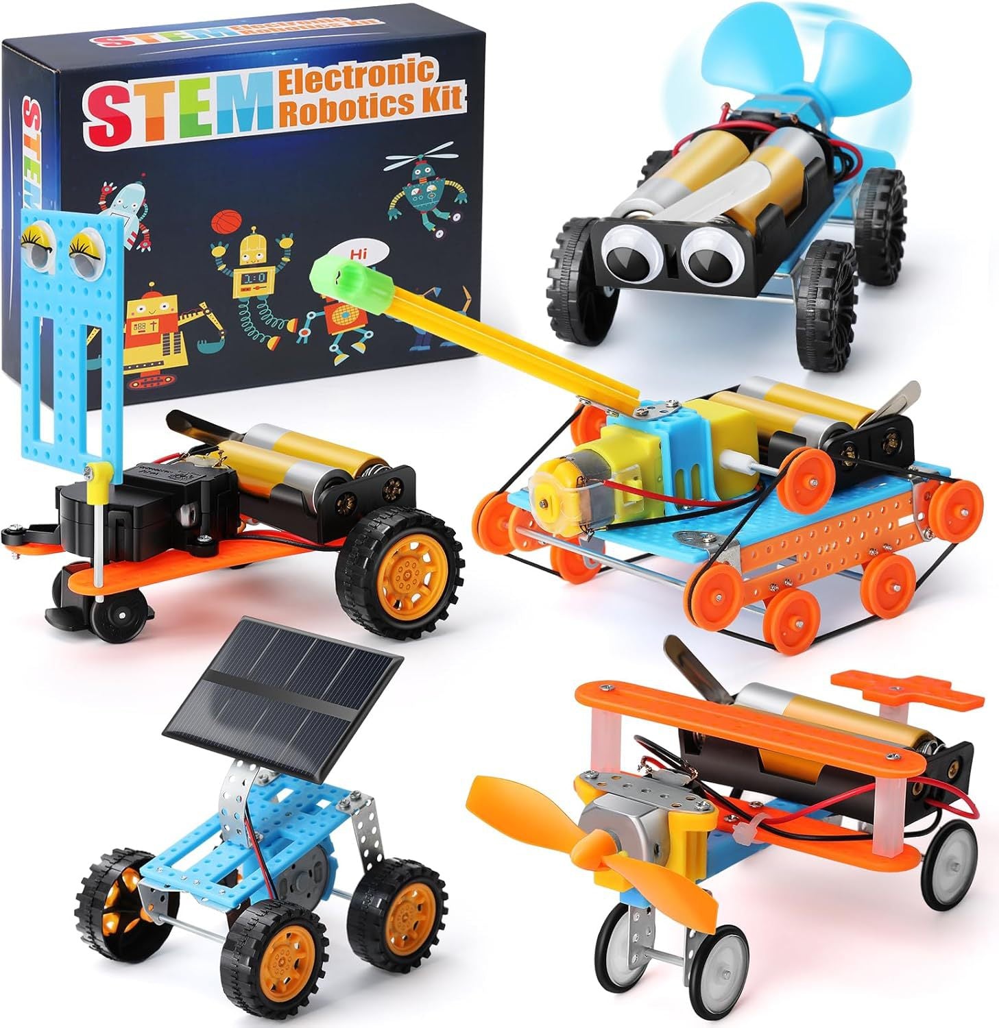 STEM robotics kit for kids DIY robot building toy