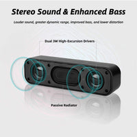 Computer Speaker Stereo Sound Enhanced Bass Output
