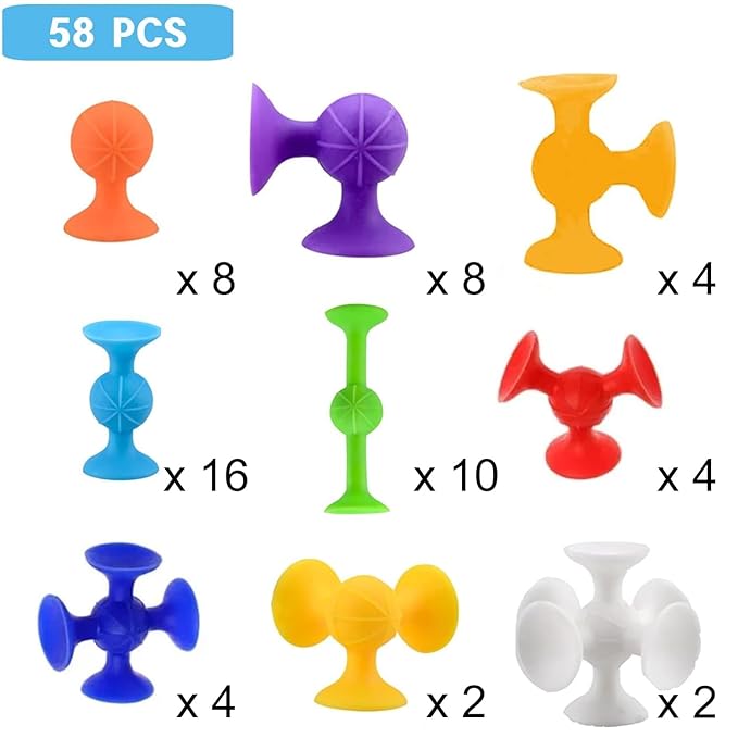 Sticky Suction Toys For Kids Sensory Play