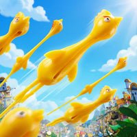 Stretchy chicken toys for classroom prizes and group activities