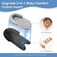 stroller baby head support insert for newborn comfort