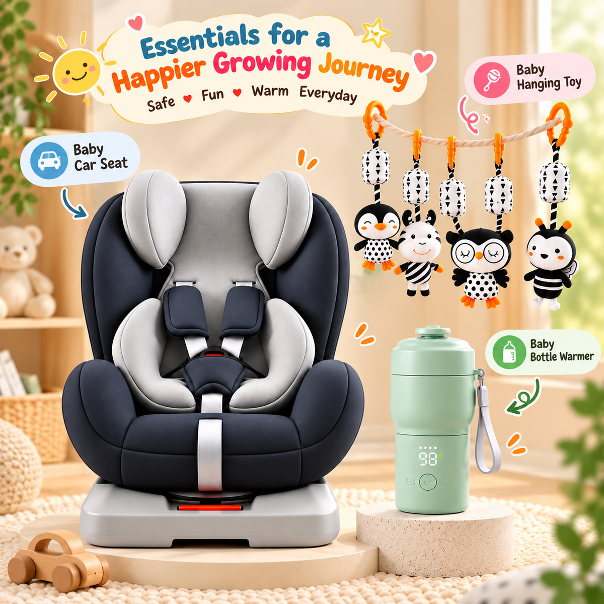 Baby Travel Essentials Bundle