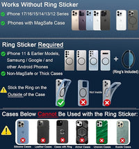 Strong suction phone holder 96LBS grip for stable mounting