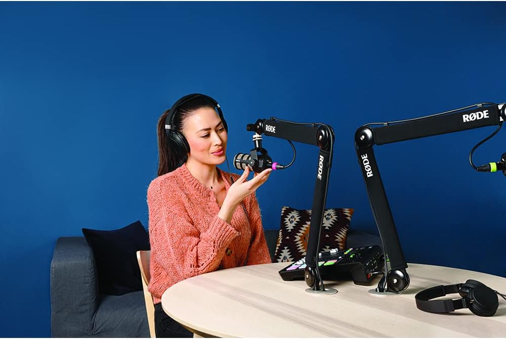 Studio Mic Arm With Built In Cable Management