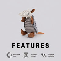 Stuffed Dog Toy with Soft Design for Indoor Pet Play Sessions