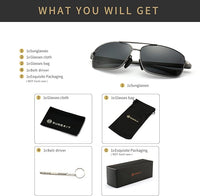 Stylish rectangular frame sunglasses for modern casual wear