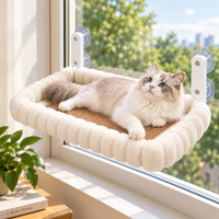 Suction Cup Cat Hammock for Suitable Smooth Glass Surfaces