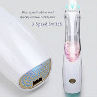 Pet Hair Trimmer With Built-In Suction Collection System