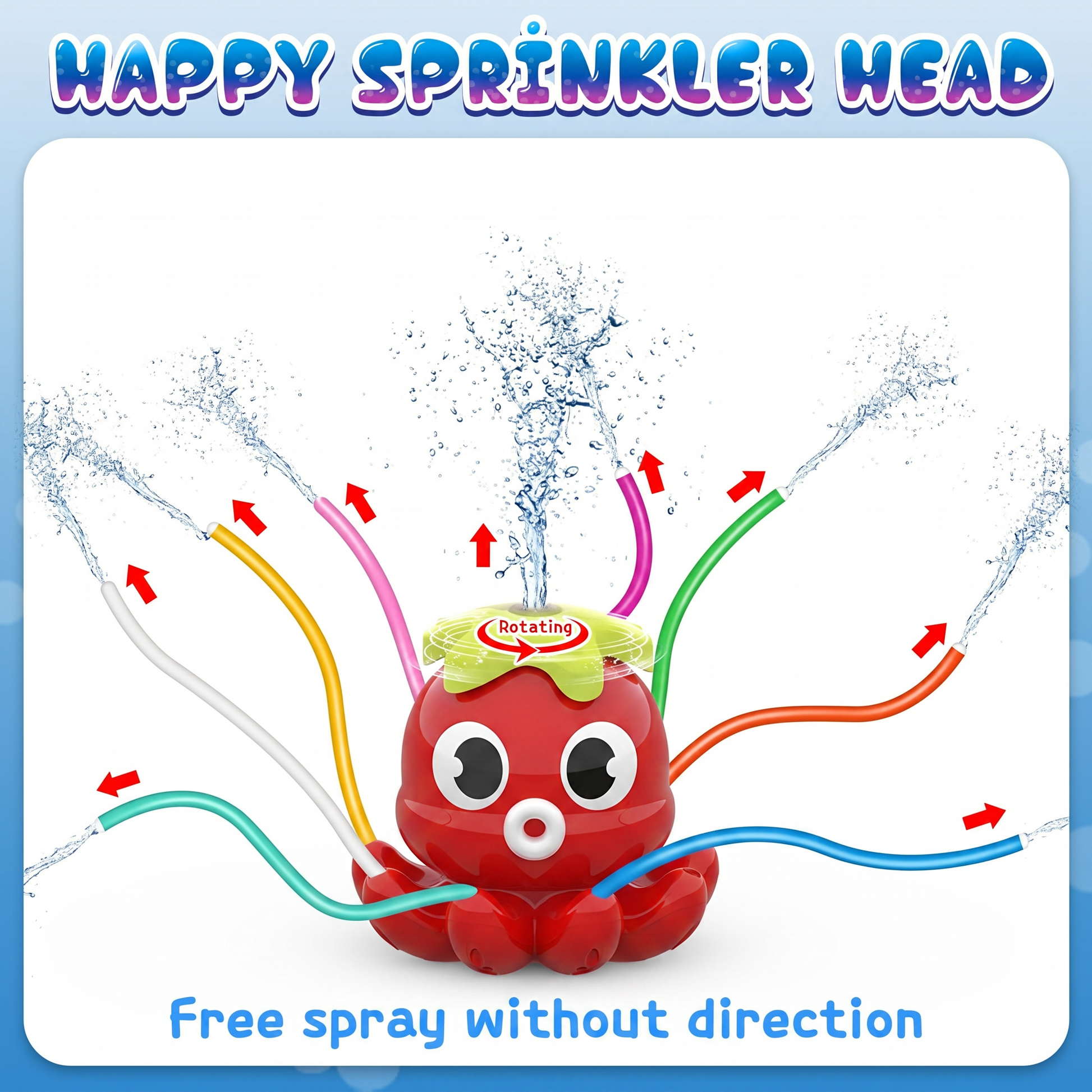Summer Garden Water Sprinkler Toy For Kids