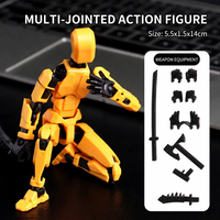 Detailed multi-jointed T13 action figures, including Nova Titan and Lucky 13, perfect for display or play