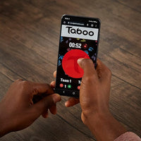 Taboo board game box for fun and fast-paced play