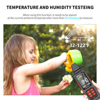 TEMIRUP 5-in-1 EMF Meter with Rechargeable Lithium Battery and USB Charging Port