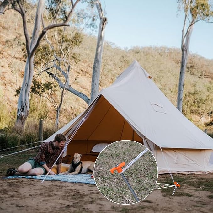 Tent anchor pegs for stable and secure outdoor setup