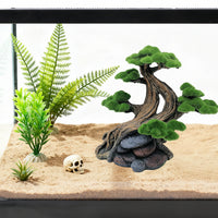 Tree Decoration Ornament For Reptile Terrarium Habitat