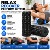Body roller featuring a raised texture for controlled self-massage movements.