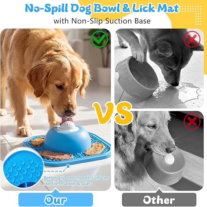 Textured mat insert detail on a pet feeding bowl