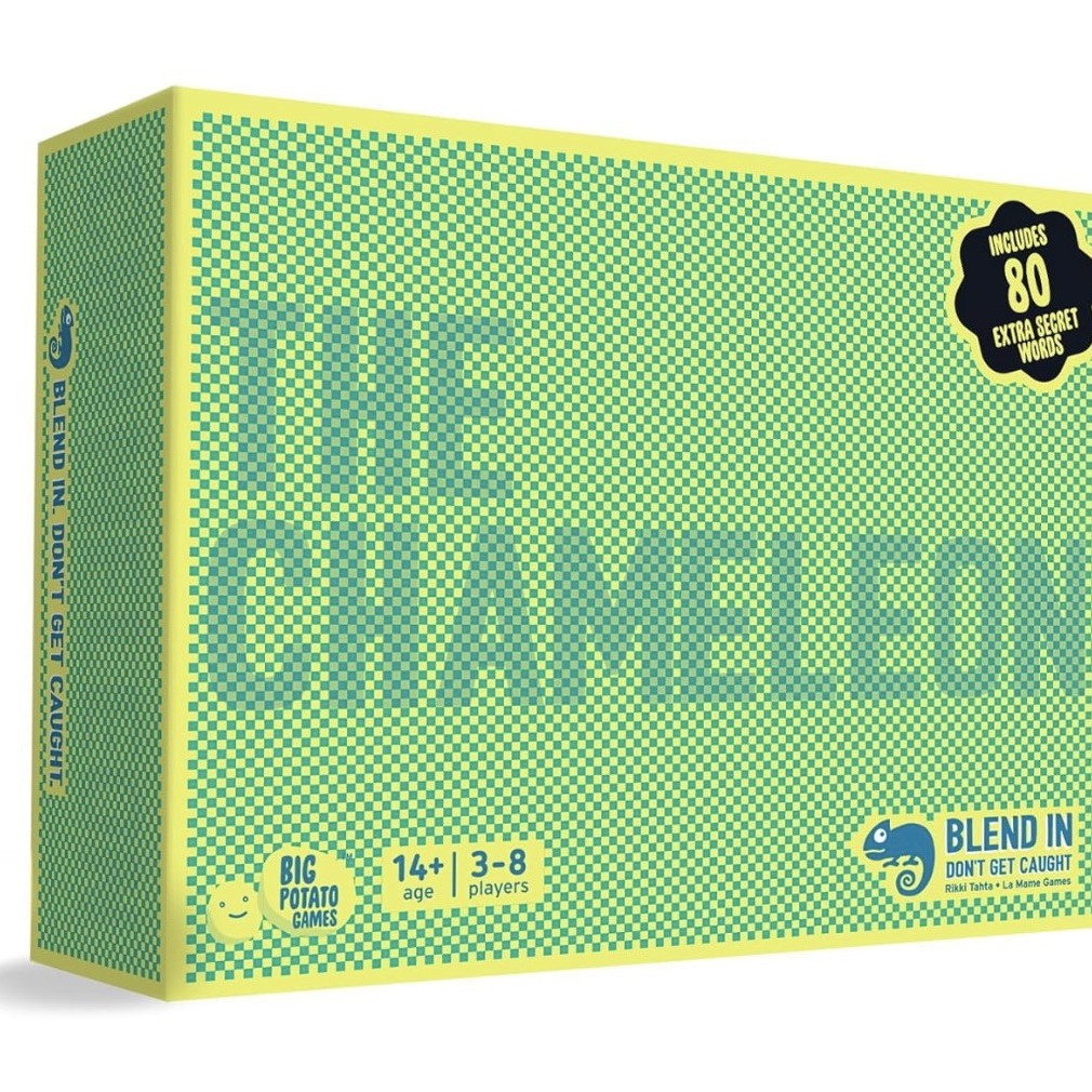 The Chameleon bluffing board game for family fun