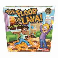 The Floor is Lava interactive game for kids and adults