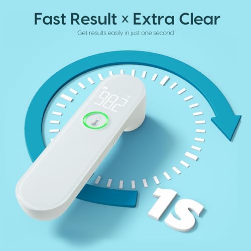 Baby Thermometer with Mute Mode for Quiet Temperature Measurements