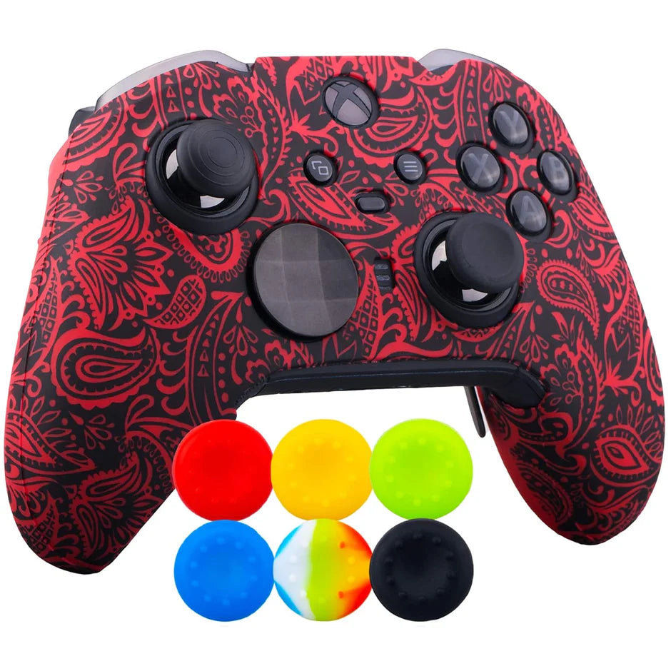 Thumb grip analog caps for compatible game controller sticks