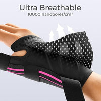 Adjustable thumb stabilizer for left hand use