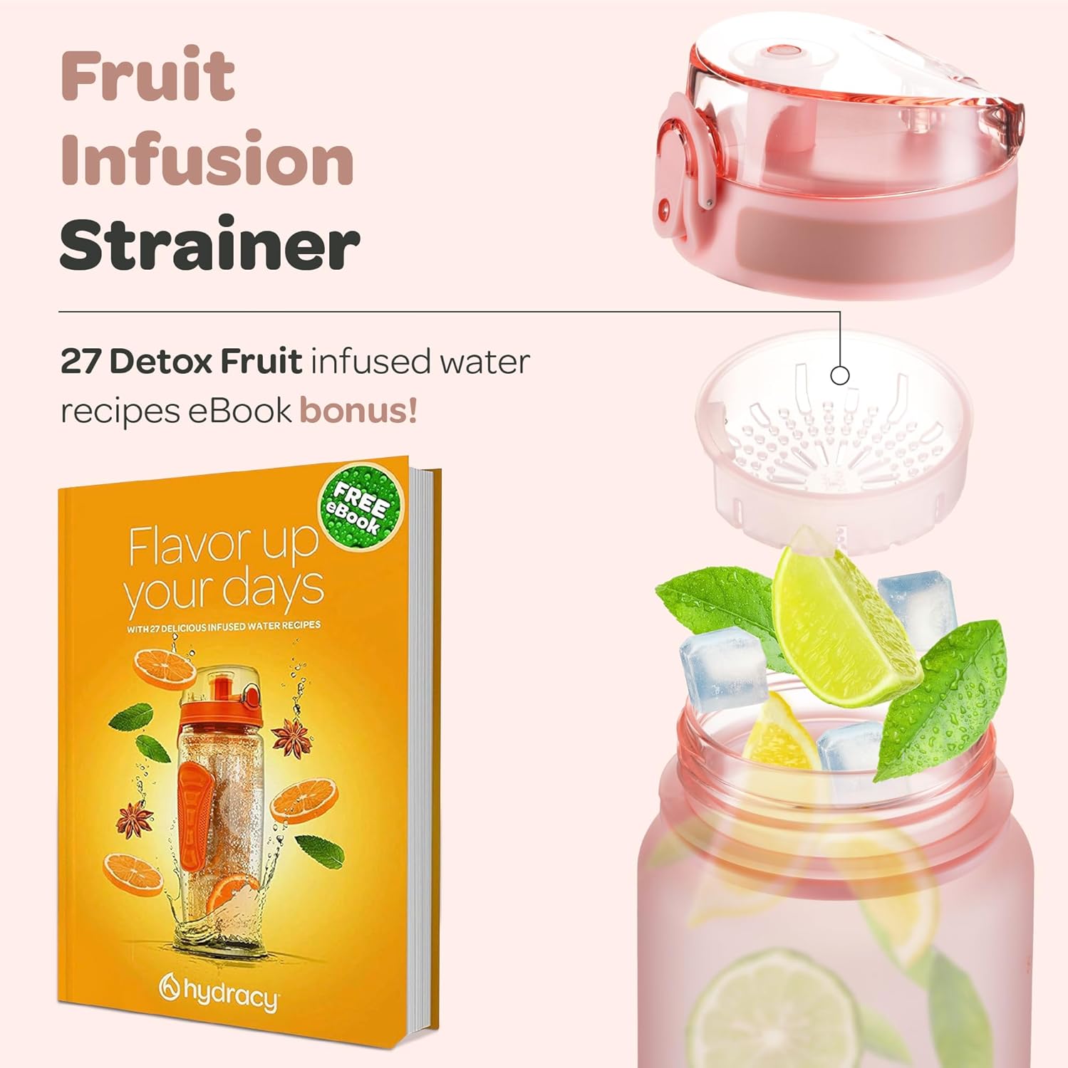 Time marker drinking bottle for regular daily water routines