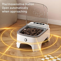 Timed Pet Food Feeder for Cats and Small Dogs