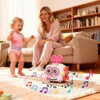 Toddler activity cube with colourful lights and sounds