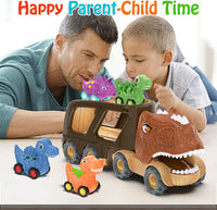 Toddler dinosaur toy vehicles safe toy cars for kids