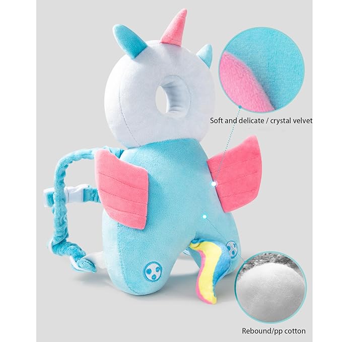 toddler head protector with soft cushion for impact protection