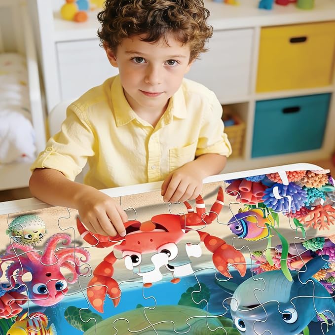 Toddler Learning Floor Puzzle With Large Pieces