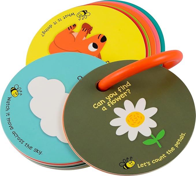 Toddler learning outdoor game cards activity set