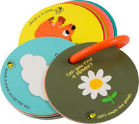 Toddler learning outdoor game cards activity set